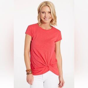 NWT Bobi Slub Tuck Tee Sz M